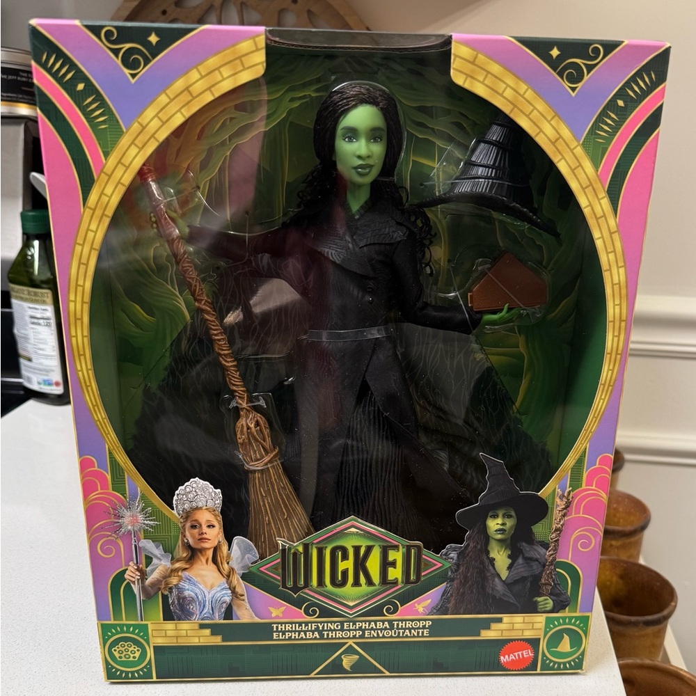 Mattel Wicked Thrillifying Elphaba Thropp Deluxe Fashion Doll